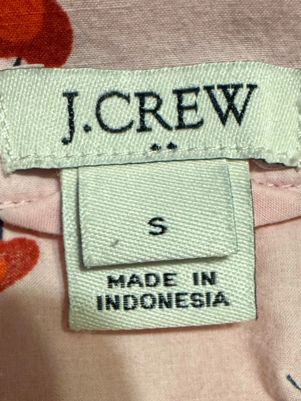 J. Crew Pink Cherry-Print Short Pajama Set - Picture 3 of 6